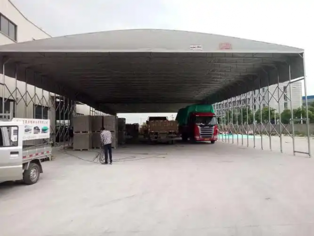 烏海倉(cāng)儲(chǔ)推拉棚